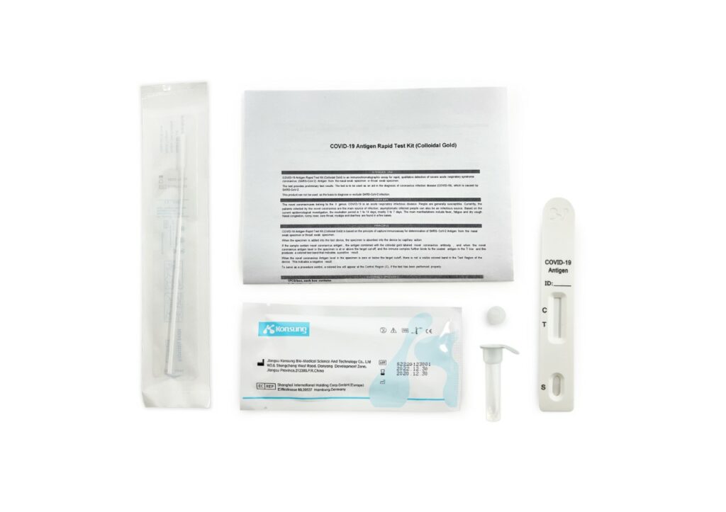 COVID-19 Antigen Rapid Test kit (Colloidal Gold)
